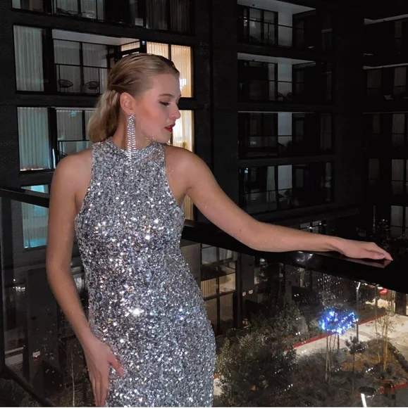 Zara Sequin dress - Picture 10 of 16